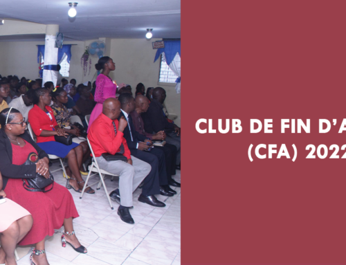 Club de fin d’année (CFA) 2022